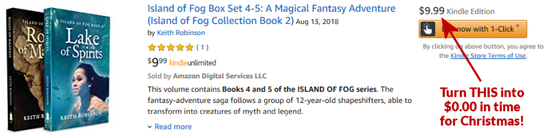 Island of Fog Box Set 4-5 on Amazon