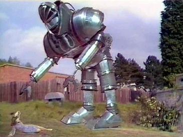 Doctor Who's ROBOT from the Tom Baker years