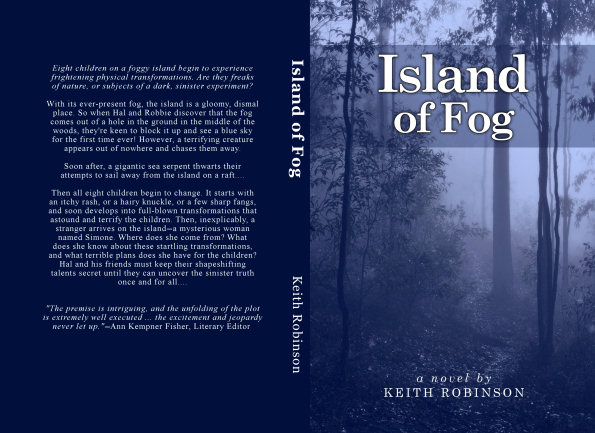 Full cover -- <i>Island of Fog</i>, 1st edition