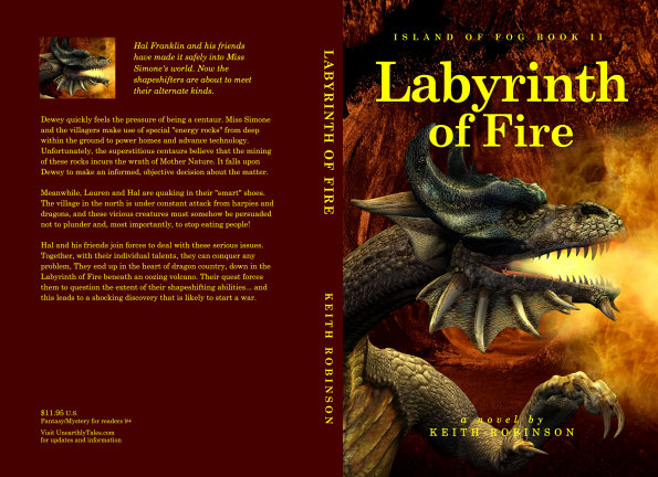 Full cover -- Labyrinth of Fire